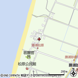 福岡県福津市勝浦1994周辺の地図