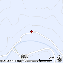 徳島県阿南市新野町前田59周辺の地図