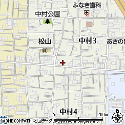 中村グリーンハウス周辺の地図