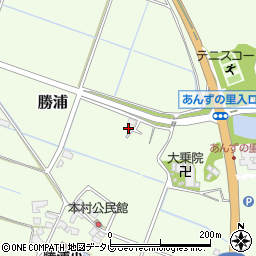 福岡県福津市勝浦2302周辺の地図
