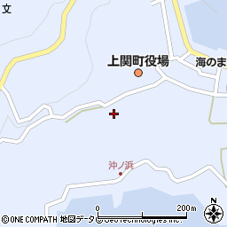 山口県熊毛郡上関町長島651周辺の地図