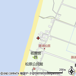 福岡県福津市勝浦1997周辺の地図