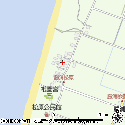 福岡県福津市勝浦1993周辺の地図