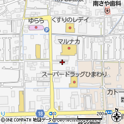 四国管制工業株式会社　松山営業所周辺の地図