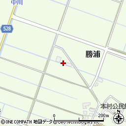 福岡県福津市勝浦2136-1周辺の地図
