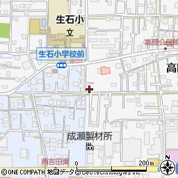愛媛県松山市高岡町483-6周辺の地図