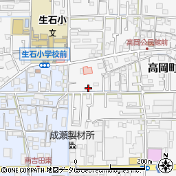 愛媛県松山市高岡町483-2周辺の地図