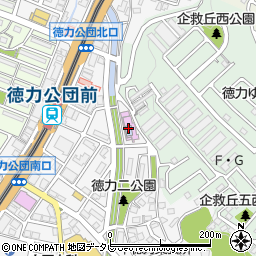 北九州市立小倉南武道場周辺の地図