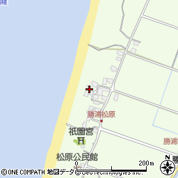 福岡県福津市勝浦1991周辺の地図
