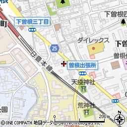 小倉南自工周辺の地図