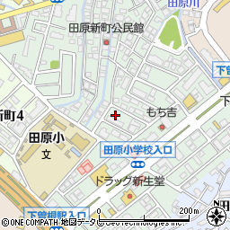 福岡県北九州市小倉南区田原新町周辺の地図