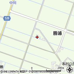 福岡県福津市勝浦2135周辺の地図