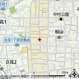 愛媛県松山市祇園町6周辺の地図