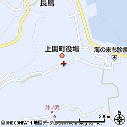 山口県熊毛郡上関町長島694周辺の地図