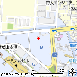 ニッポンレンタカー松山空港営業所周辺の地図