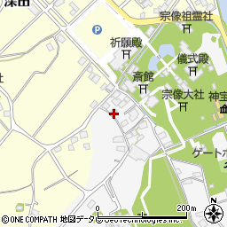 福岡県宗像市田島2319周辺の地図