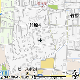 シャトレー竹原Ｂ周辺の地図