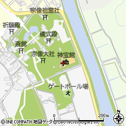 福岡県宗像市田島2332周辺の地図