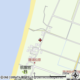 福岡県福津市勝浦1962周辺の地図