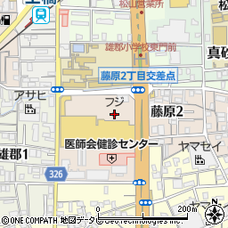 フジ藤原店周辺の地図