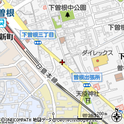 ビジネスホテル三愛周辺の地図