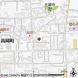 愛媛県松山市高岡町265周辺の地図