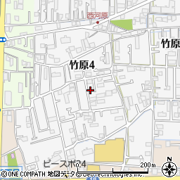 シャトレー竹原Ａ周辺の地図