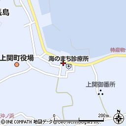 東山口信用金庫上関支店周辺の地図