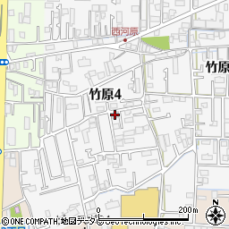 シャトレー竹原Ｃ周辺の地図