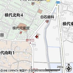 北九州市役所市民文化スポーツ局　横代市民センター周辺の地図