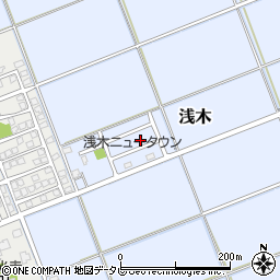 ゴールデンゲイト浅木店周辺の地図