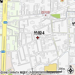 フォブールタウン竹原Ａ棟周辺の地図