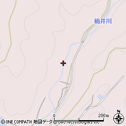 楠井川周辺の地図