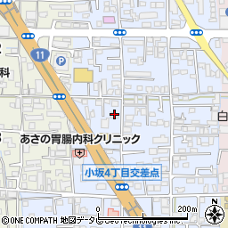 松山・数学塾周辺の地図
