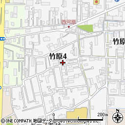 フォブールタウン竹原Ｄ棟周辺の地図