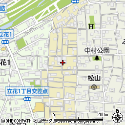 愛媛県松山市祇園町9周辺の地図