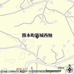 長崎県壱岐市勝本町新城西触周辺の地図