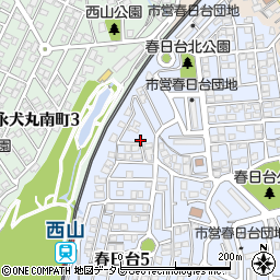 小嶺江藤病院駐車場周辺の地図