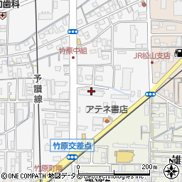 松山デンタルクリニック周辺の地図