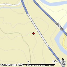 成川トンネル周辺の地図