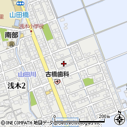 〒811-4312 福岡県遠賀郡遠賀町浅木の地図
