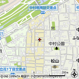 愛媛県松山市祇園町11周辺の地図