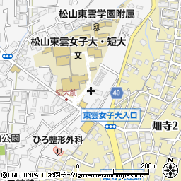 ゲオ松山桑原店周辺の地図