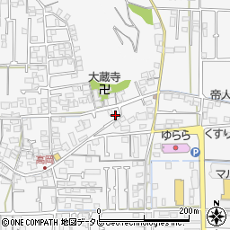 愛媛県松山市高岡町227-12周辺の地図