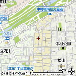 愛媛県松山市祇園町10周辺の地図