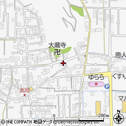 愛媛県松山市高岡町227-9周辺の地図