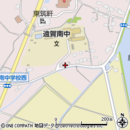 福岡県遠賀郡遠賀町上別府671周辺の地図