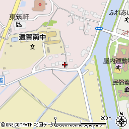 福岡県遠賀郡遠賀町上別府737周辺の地図