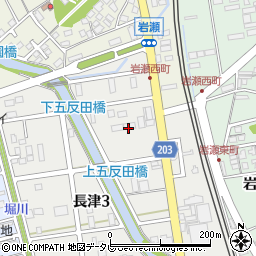エステート長津タウン２１Ｂ周辺の地図