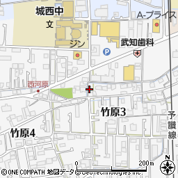 ＷＳＱ竹原周辺の地図